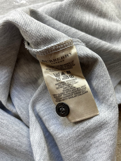 BURBERRY GREY POLO SHIRT (L)
