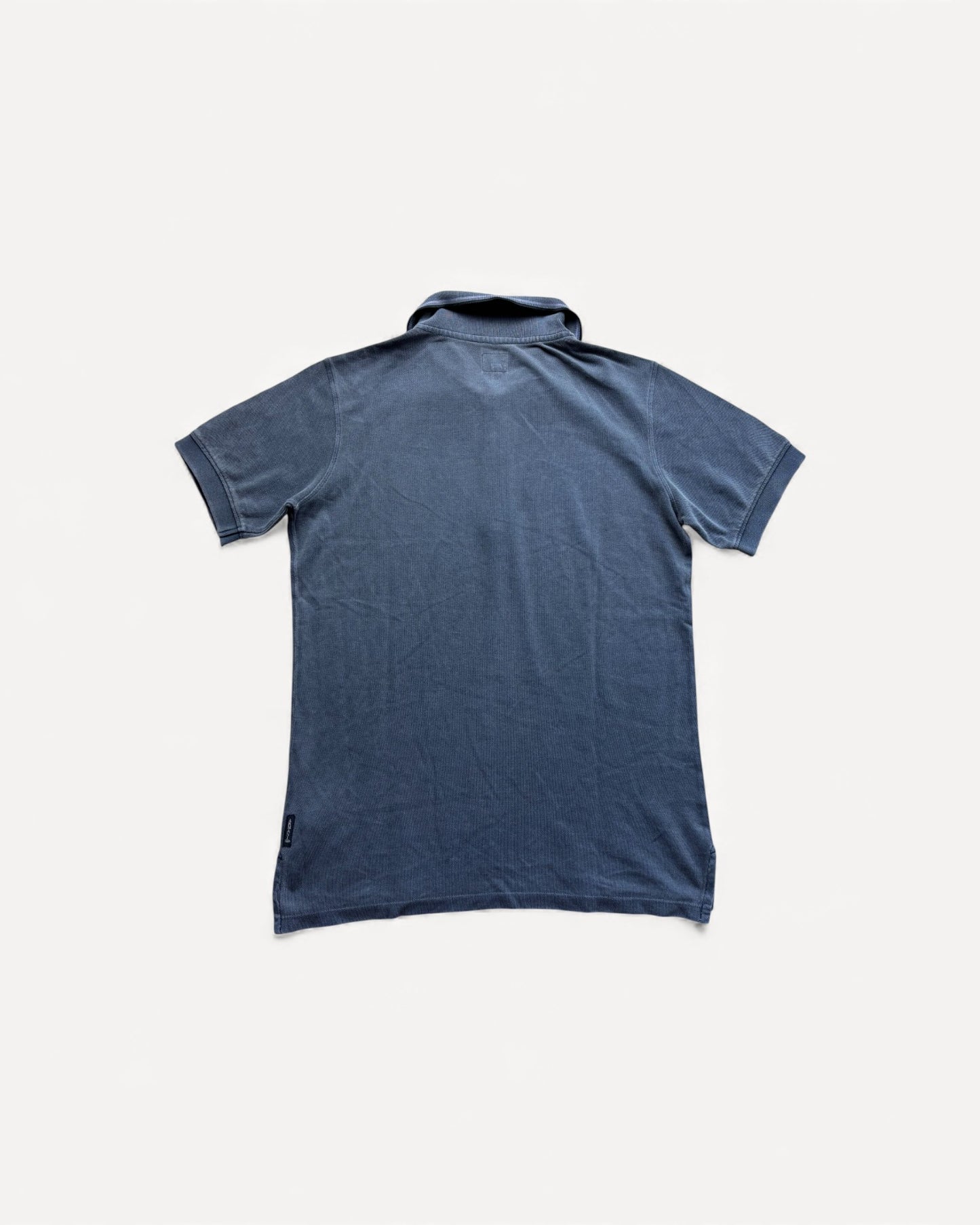 ARMANI NAVY POLO SHIRT (M)