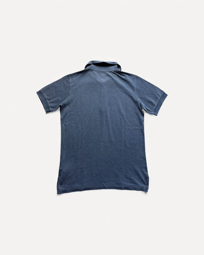 ARMANI NAVY POLO SHIRT (M)