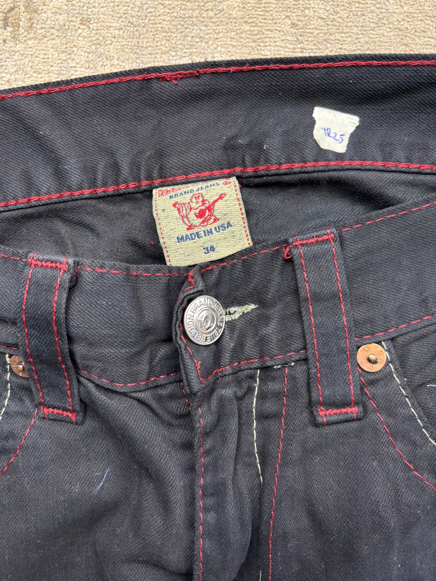 TRUE RELIGION JEANS W34 L34 #TR25