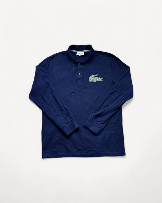 LACOSTE LONGSL. POLO SHIRT NAVY (M)