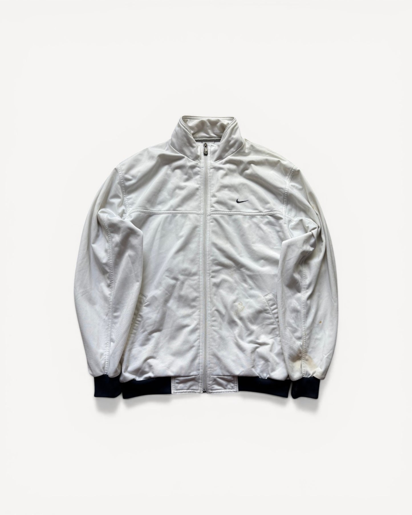 NIKE WHITE ZIP UP VEST (M)