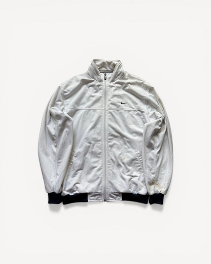 NIKE WHITE ZIP UP VEST (M)