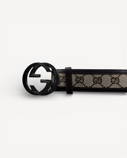GUCCI MONOGRAM BELT