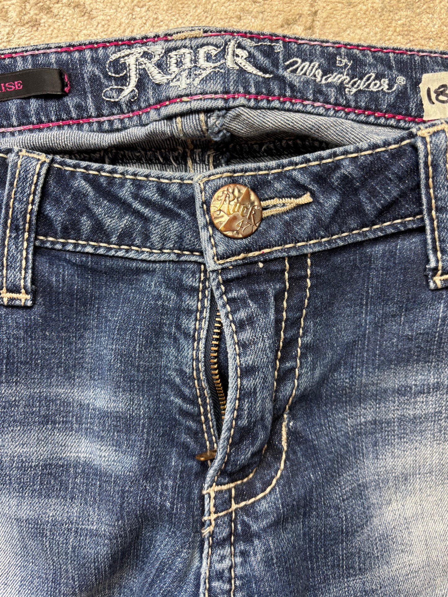 MISS ME STYLE JEANS W27 L34 #MS18