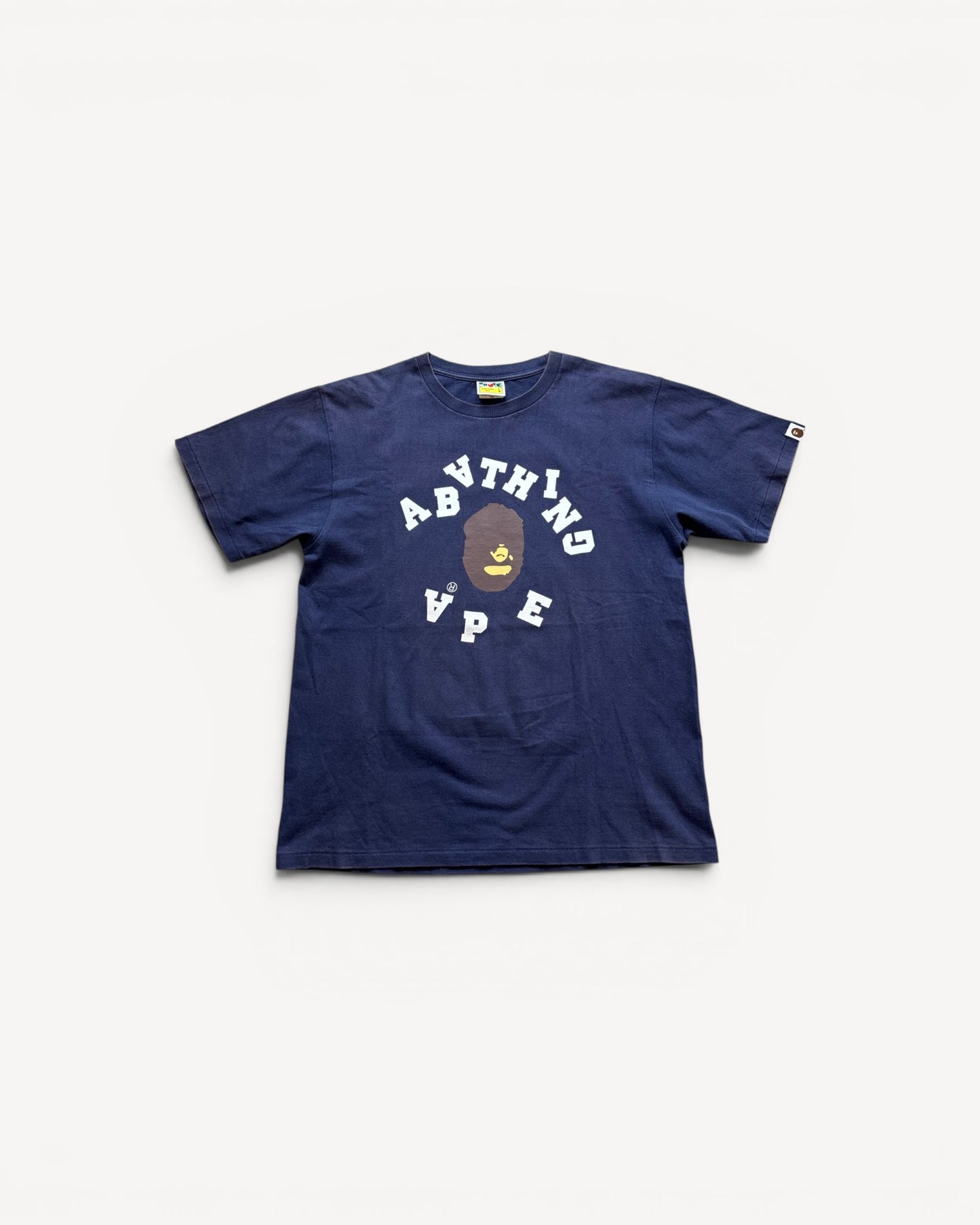 BAPE NAVY T-SHIRT (L)