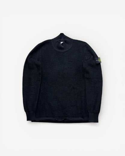 STONE ISLAND BLACK KNIT (M)