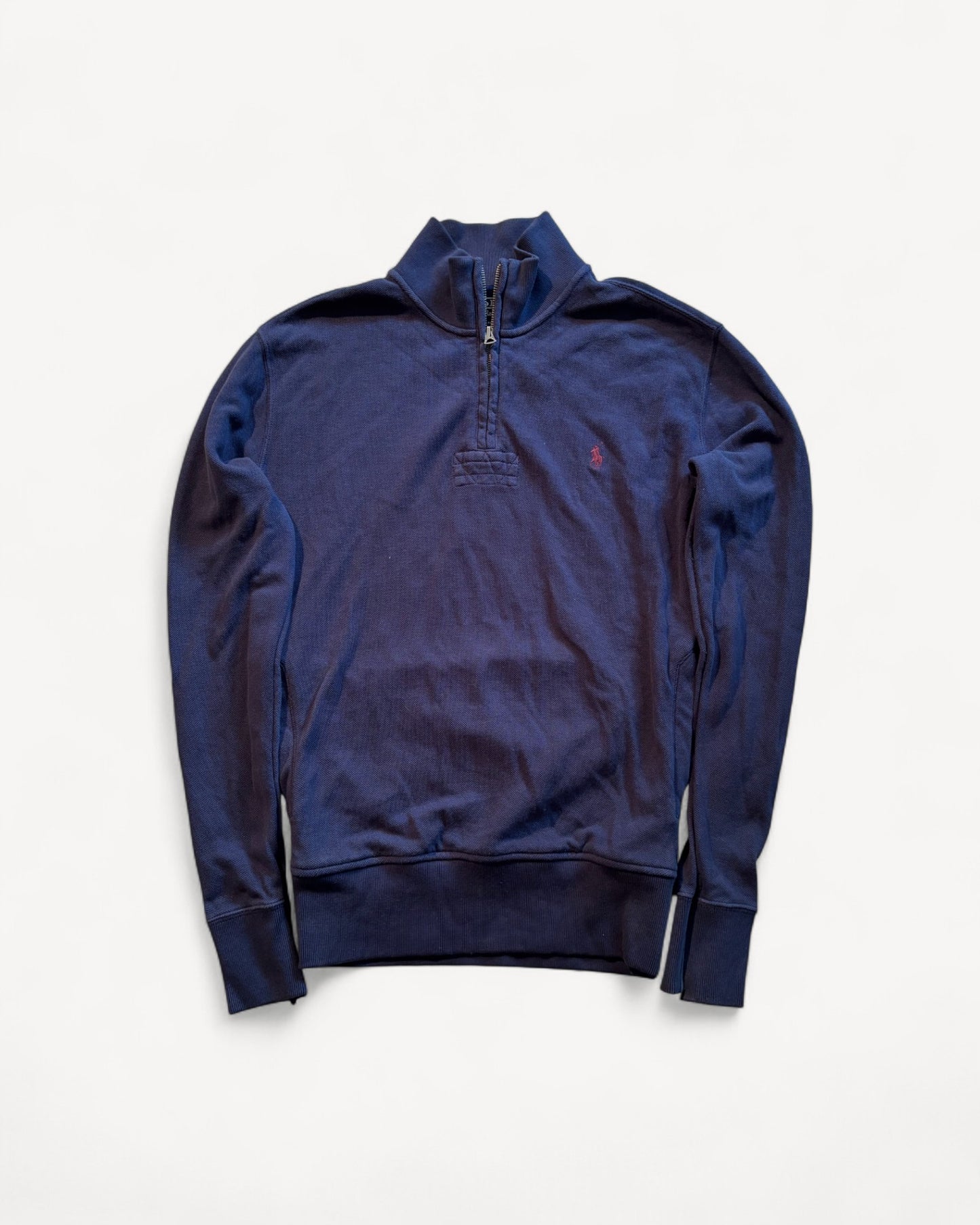 RALPH LAUREN HALF ZIP UP KNIT (L)