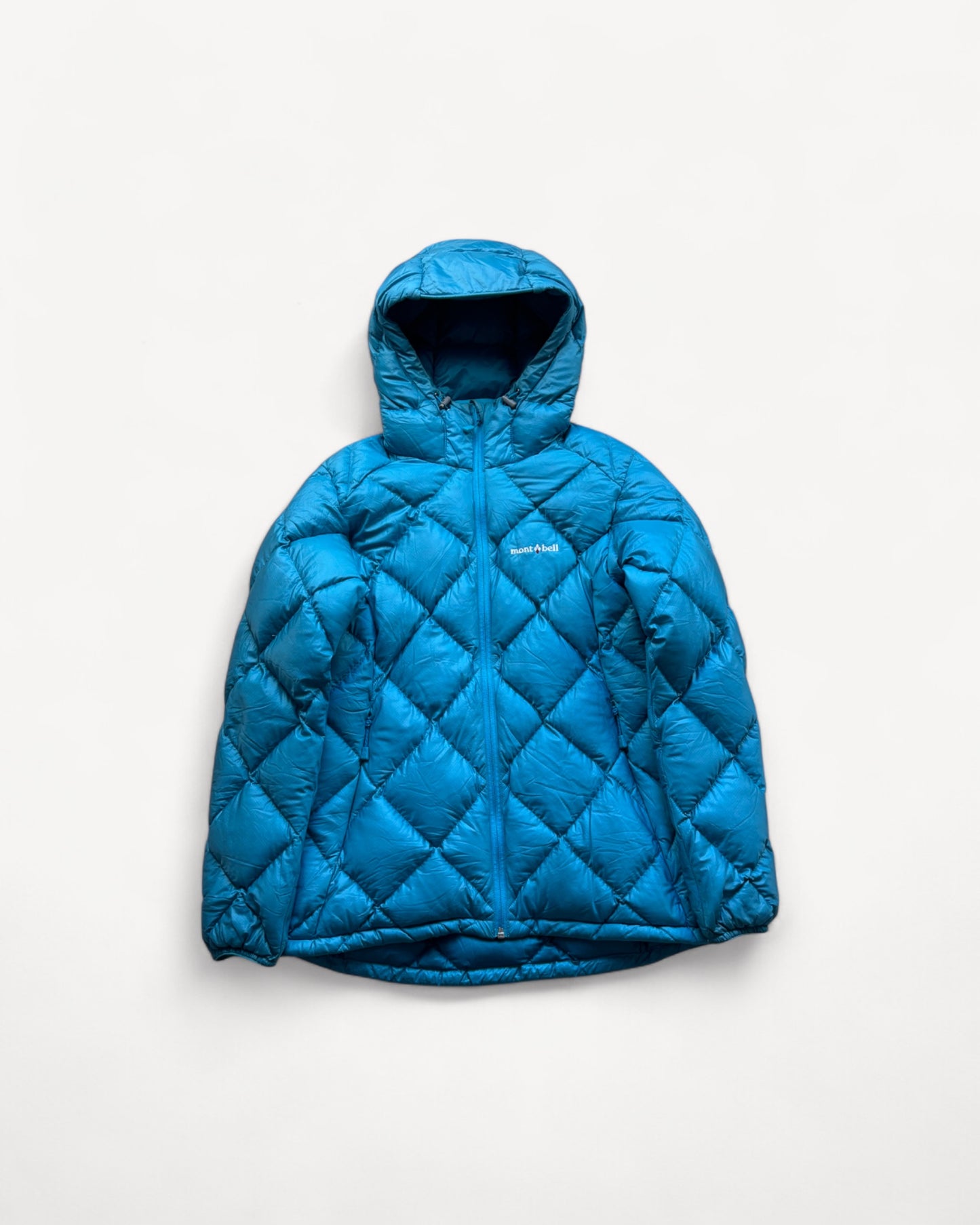 MONTBELL BLUE DIAMOND PUFFER JACKET (M)