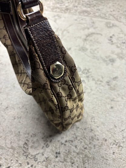 GUCCI MONOGRAM HOBO BAG