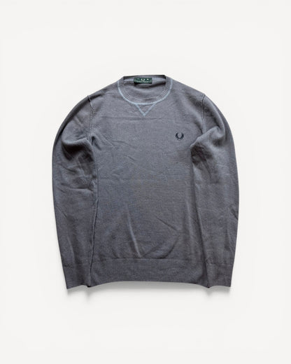 FRED PERRY GREY KNIT (M)