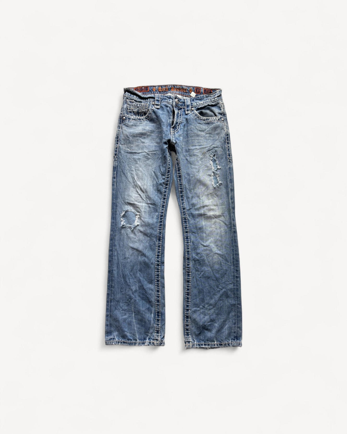 ROCK REVIVAL JEANS W32 L32 #RR14