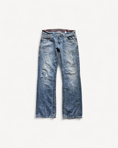 ROCK REVIVAL JEANS W32 L32 #RR14