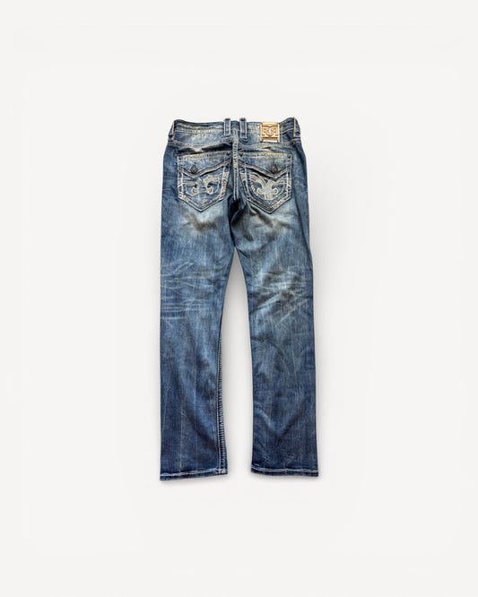 ROCK REVIVAL JEANS W32 L34 #RR15