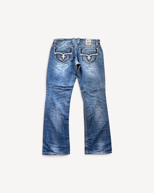 ROCK REVIVAL JEANS W36 L34 #RR30