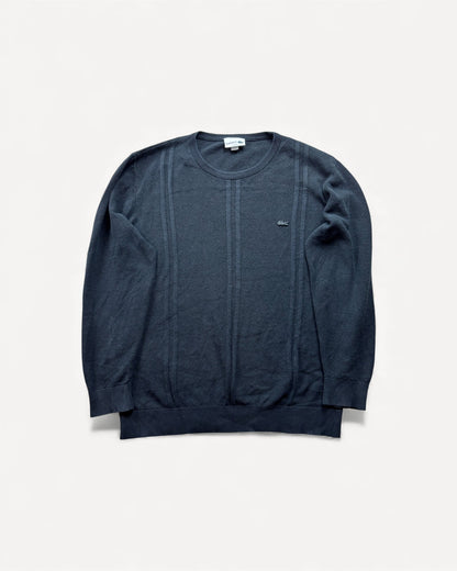 LACOSTE BLACK KNIT (L)