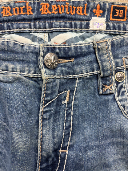 ROCK REVIVAL JEANS W38 L32 #RR29