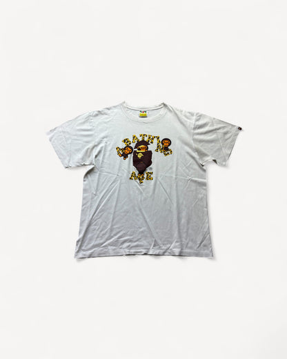 BAPE WHITE T-SHIRT (L)