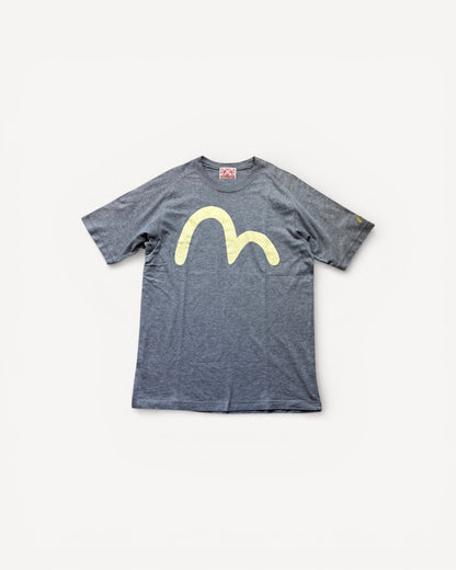 EVISU GREY T-SHIRT (L)