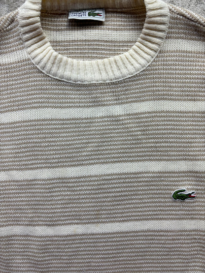 LACOSTE BEIGE KNIT (L)