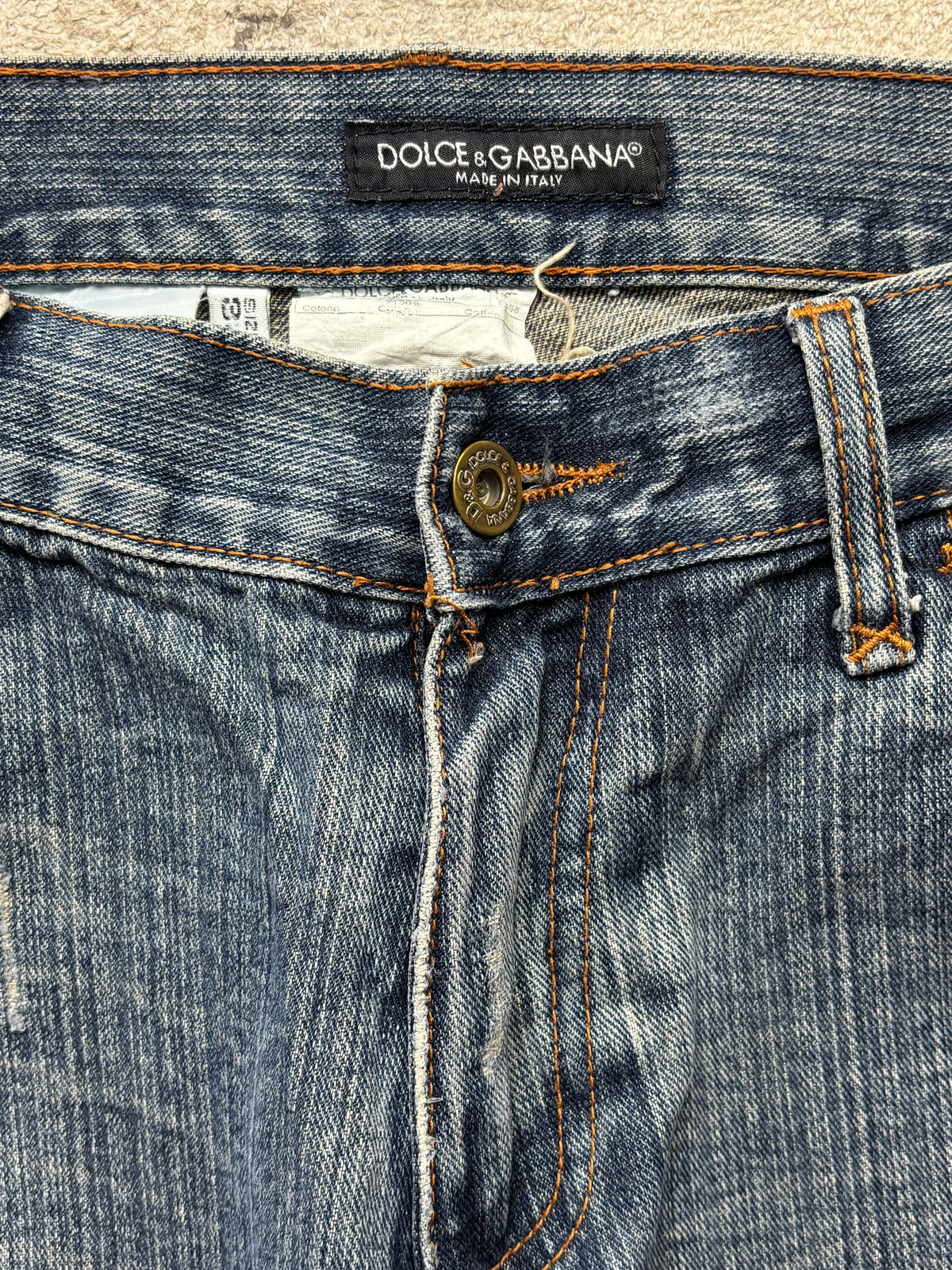 DOLCE & GABBANA JEANS W34 L32