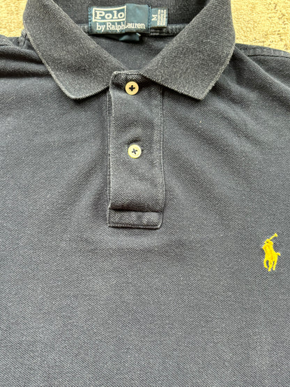 RALPH LAUREN POLO SHIRT NAVY (M)