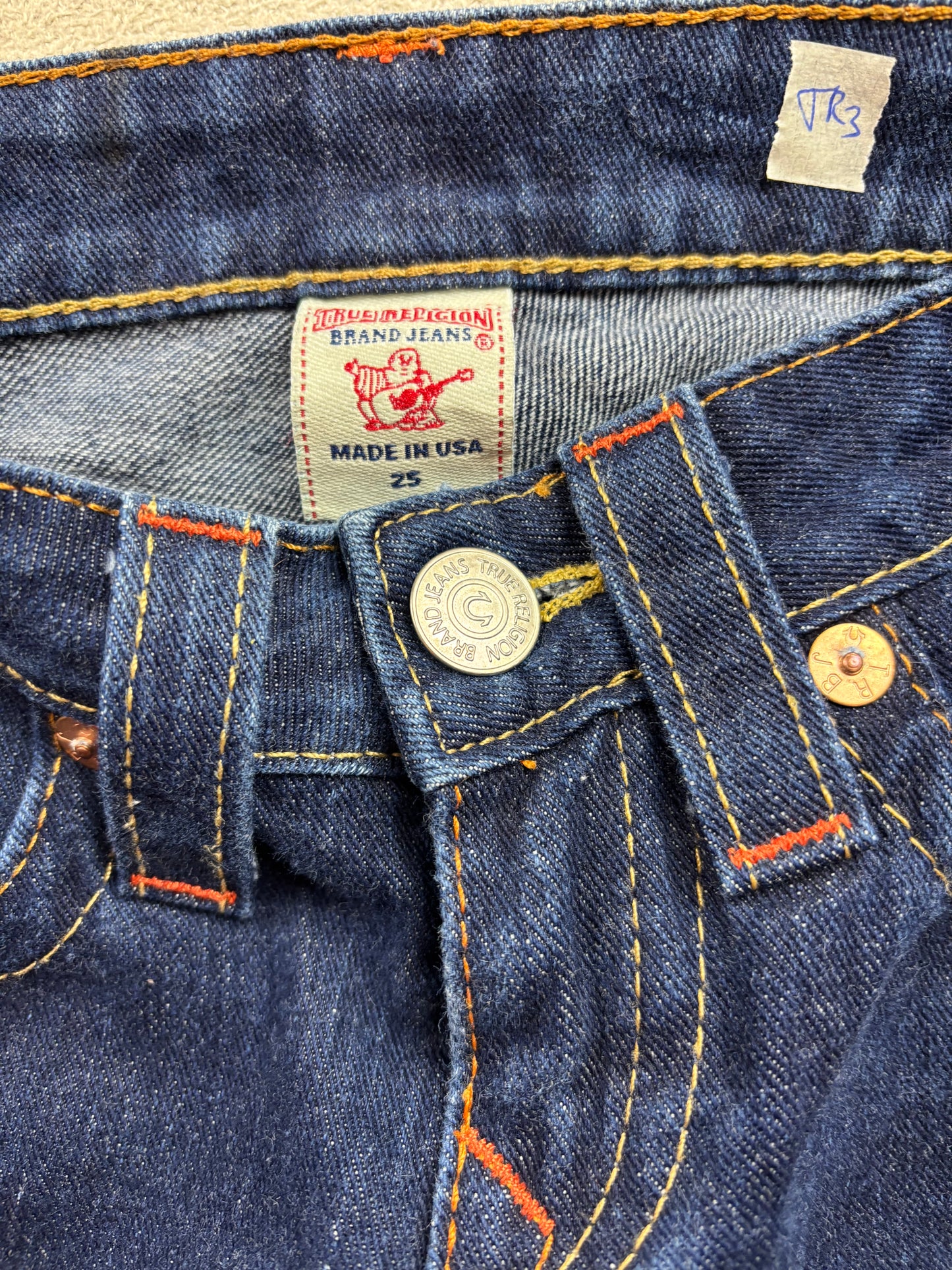 TRUE RELIGION JEANS W25 L30 #TR3