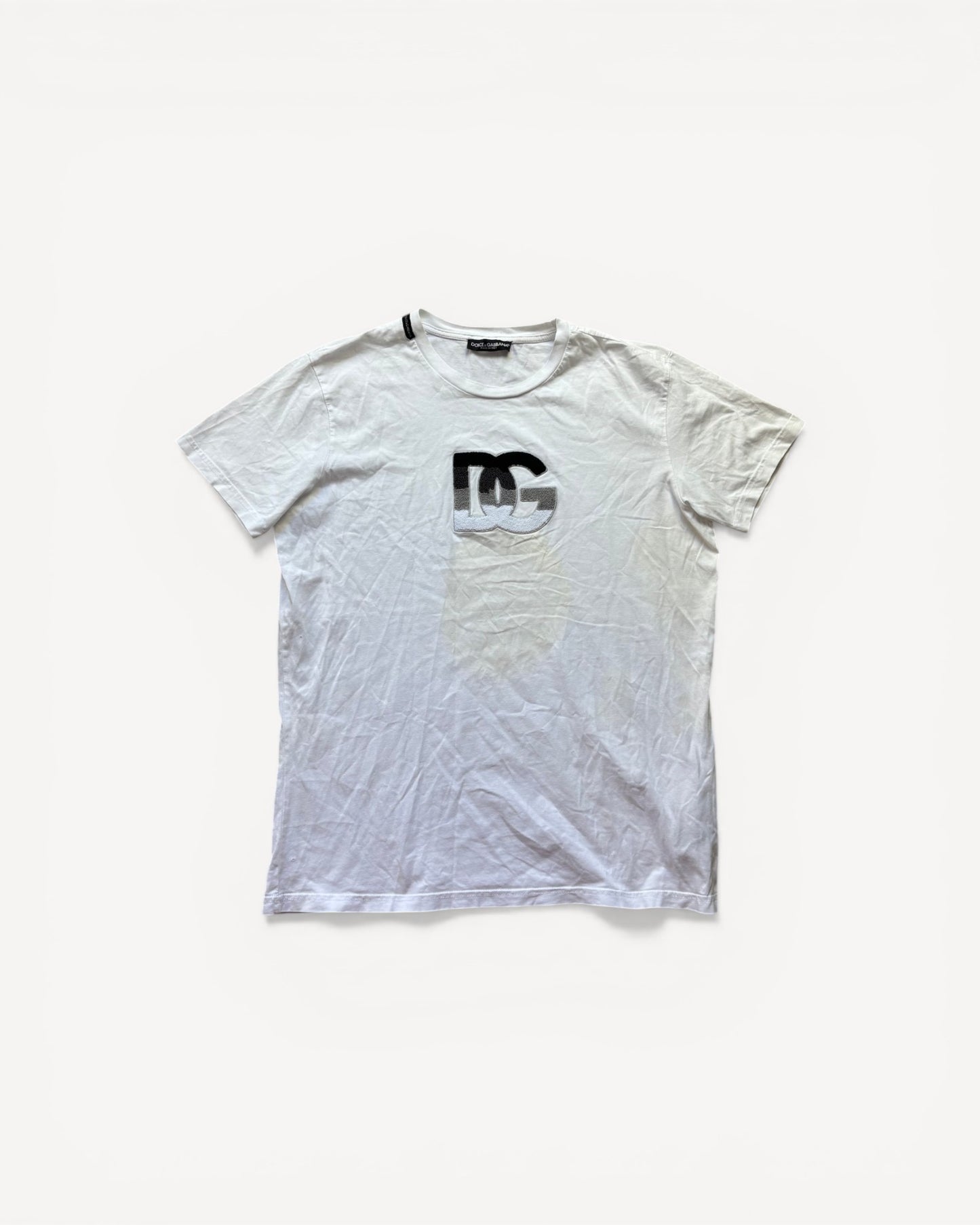 DOLCE & GABBANA WHITE T-SHIRT (L)