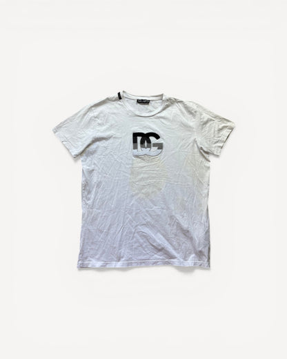 DOLCE & GABBANA WHITE T-SHIRT (L)