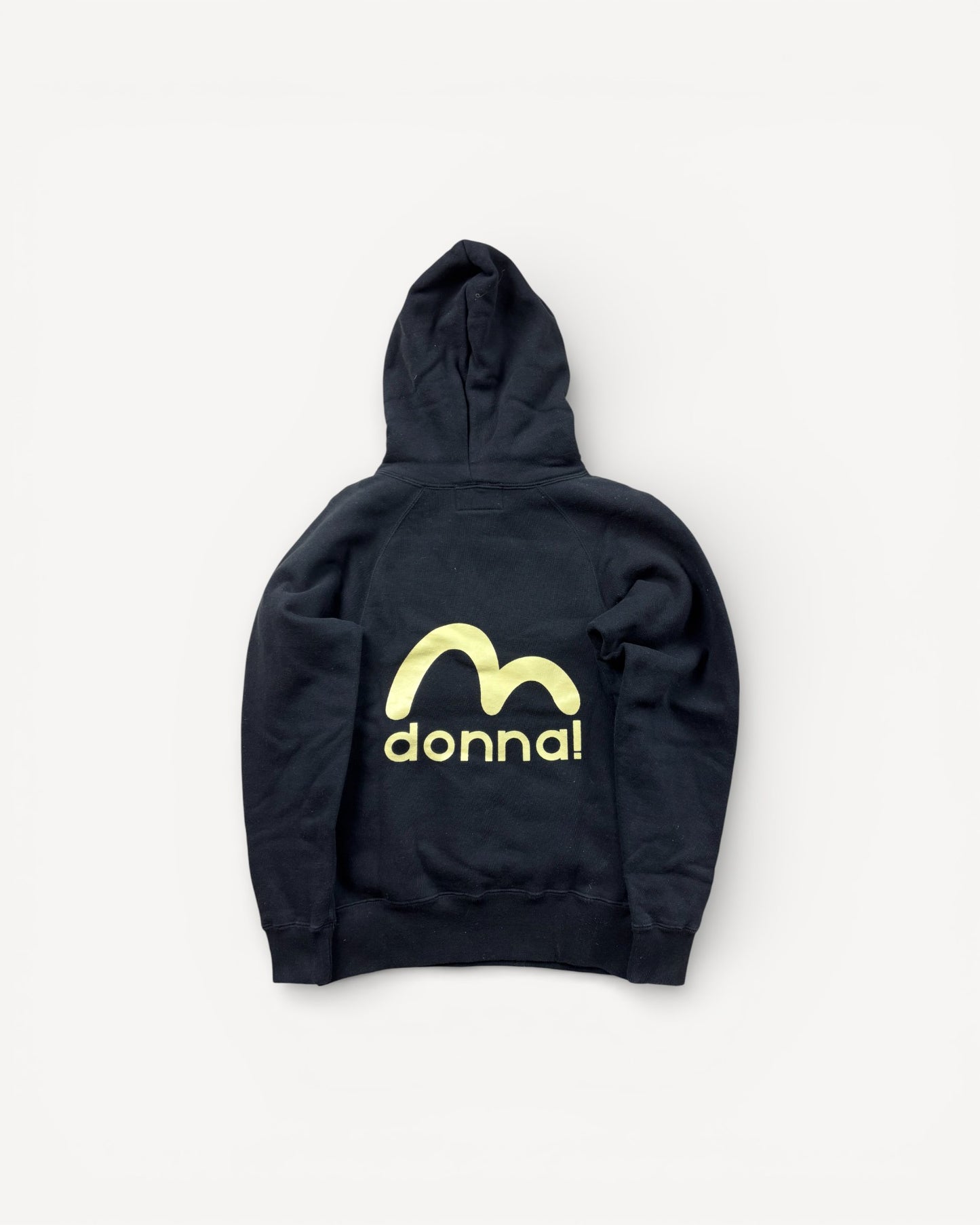 EVISU BLACK HOODIE (S)