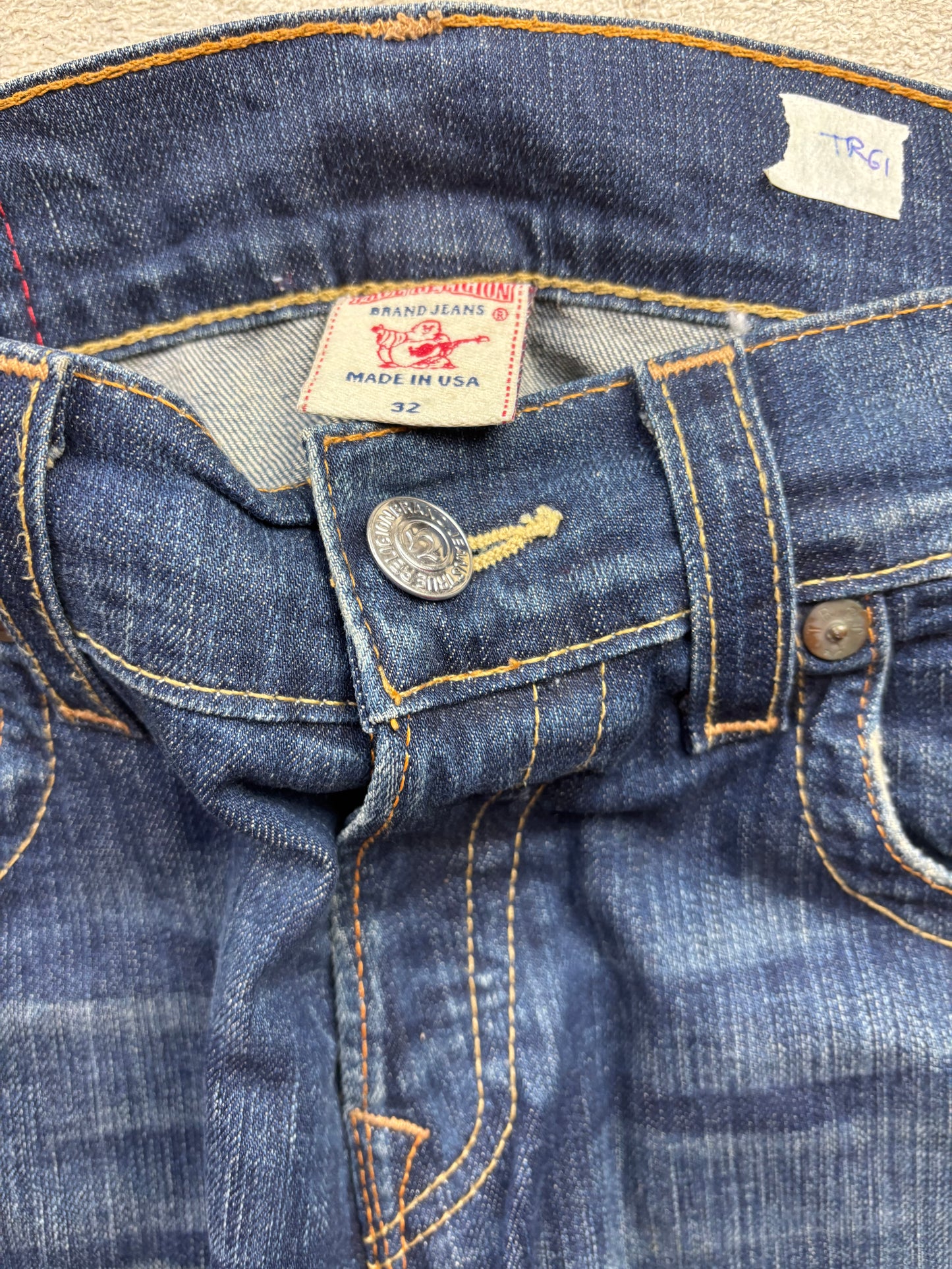 TRUE RELIGION JEANS W32 L32 #TR61