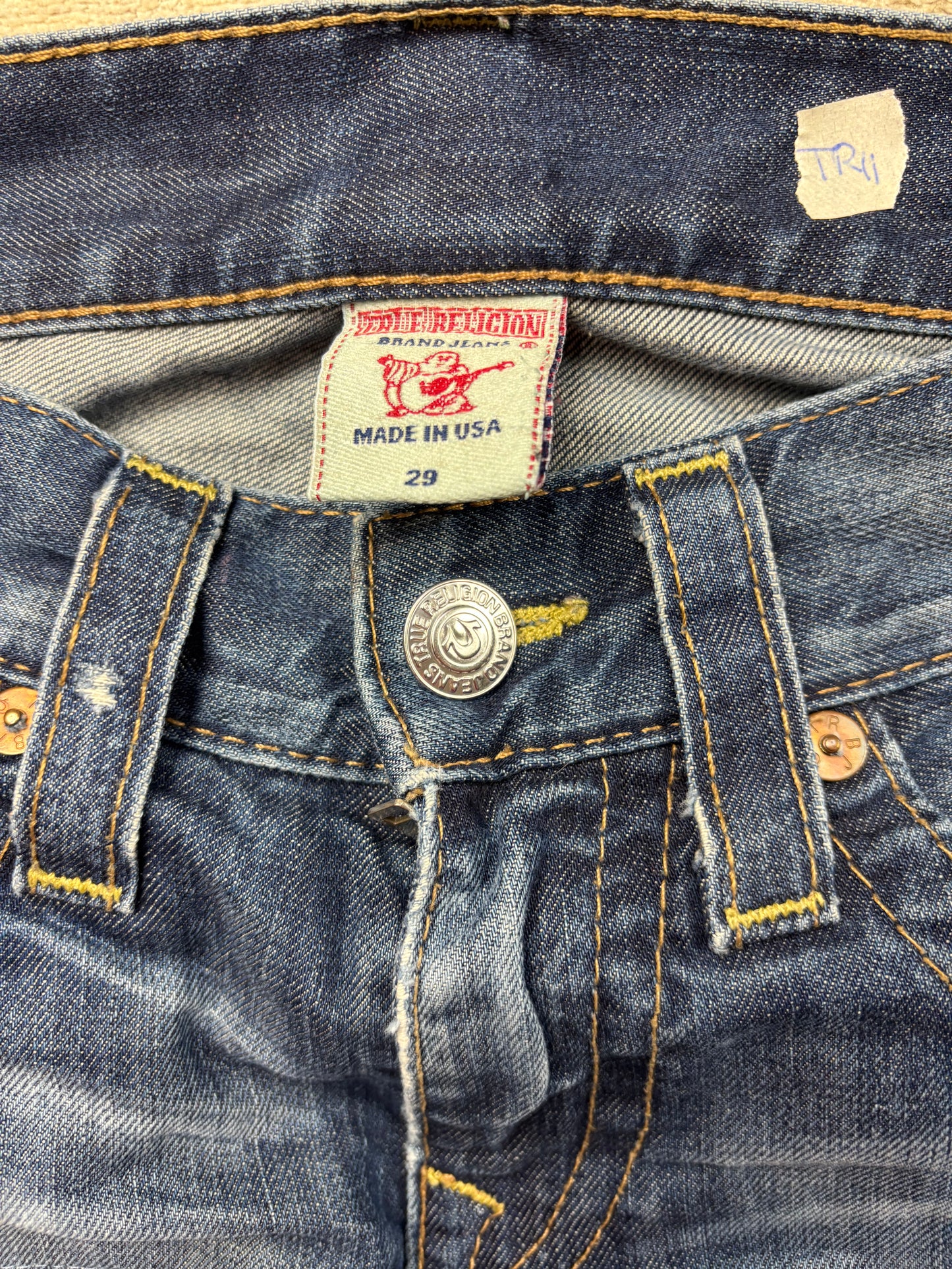 TRUE RELIGION JEANS W29 L34 #TR11