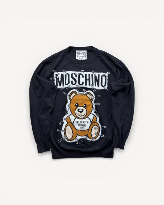 MOSCHINO BLACK KNIT (M)