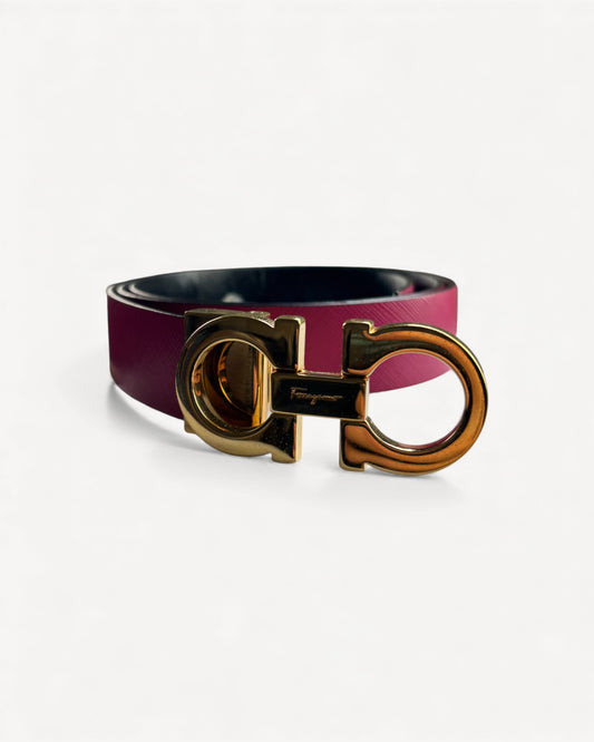 FERRAGAMO PINK BELT