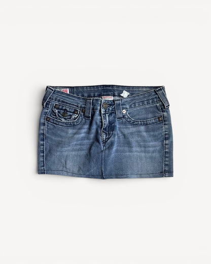 TRUE RELIGION SKIRT W27 #S11