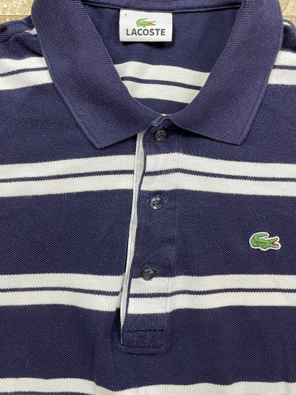 LACOSTE POLO SHIRT BLUE (L)