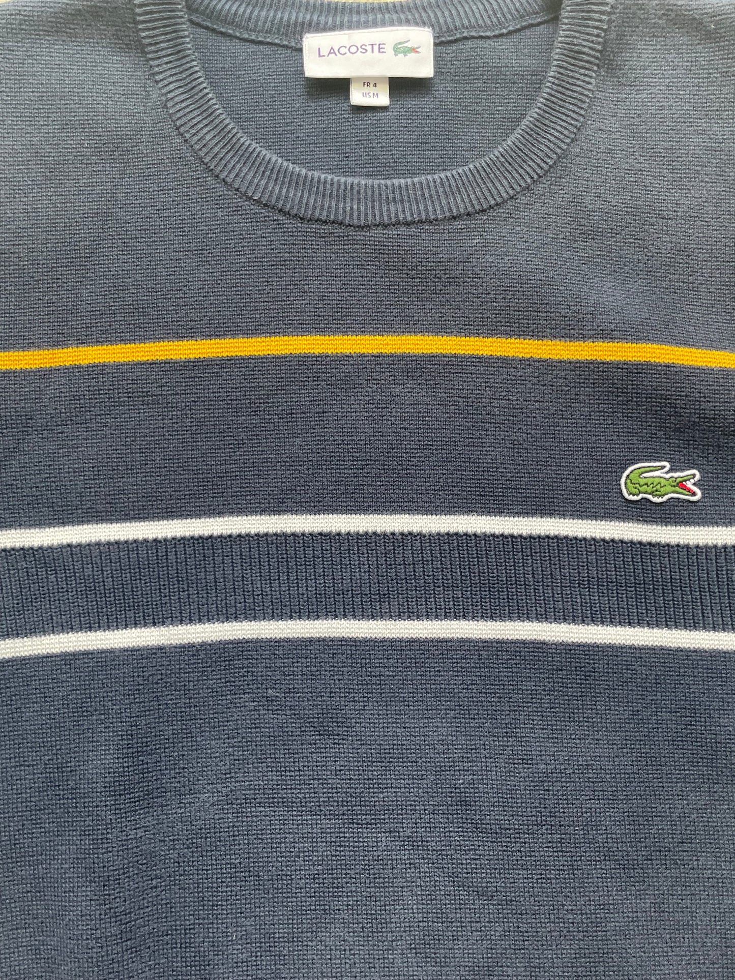 LACOSTE KNIT STRIPED (M)