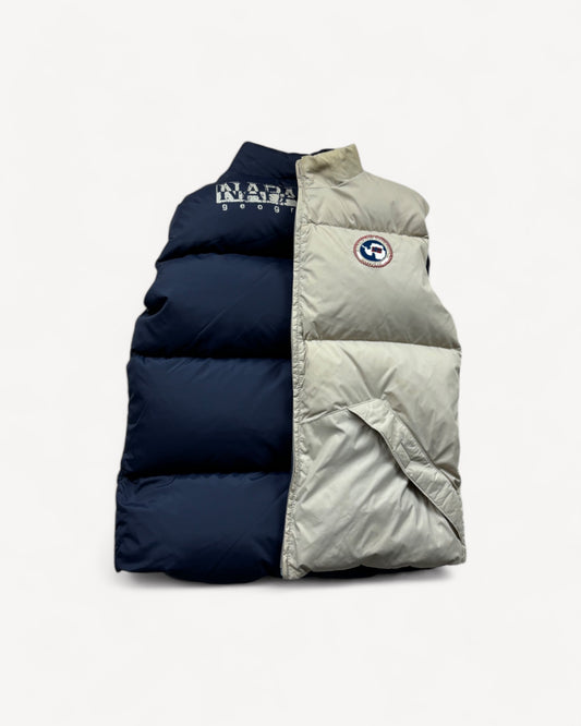 NAPAPIJRI REVERSIBILE 2in1 PUFFER VEST (S)