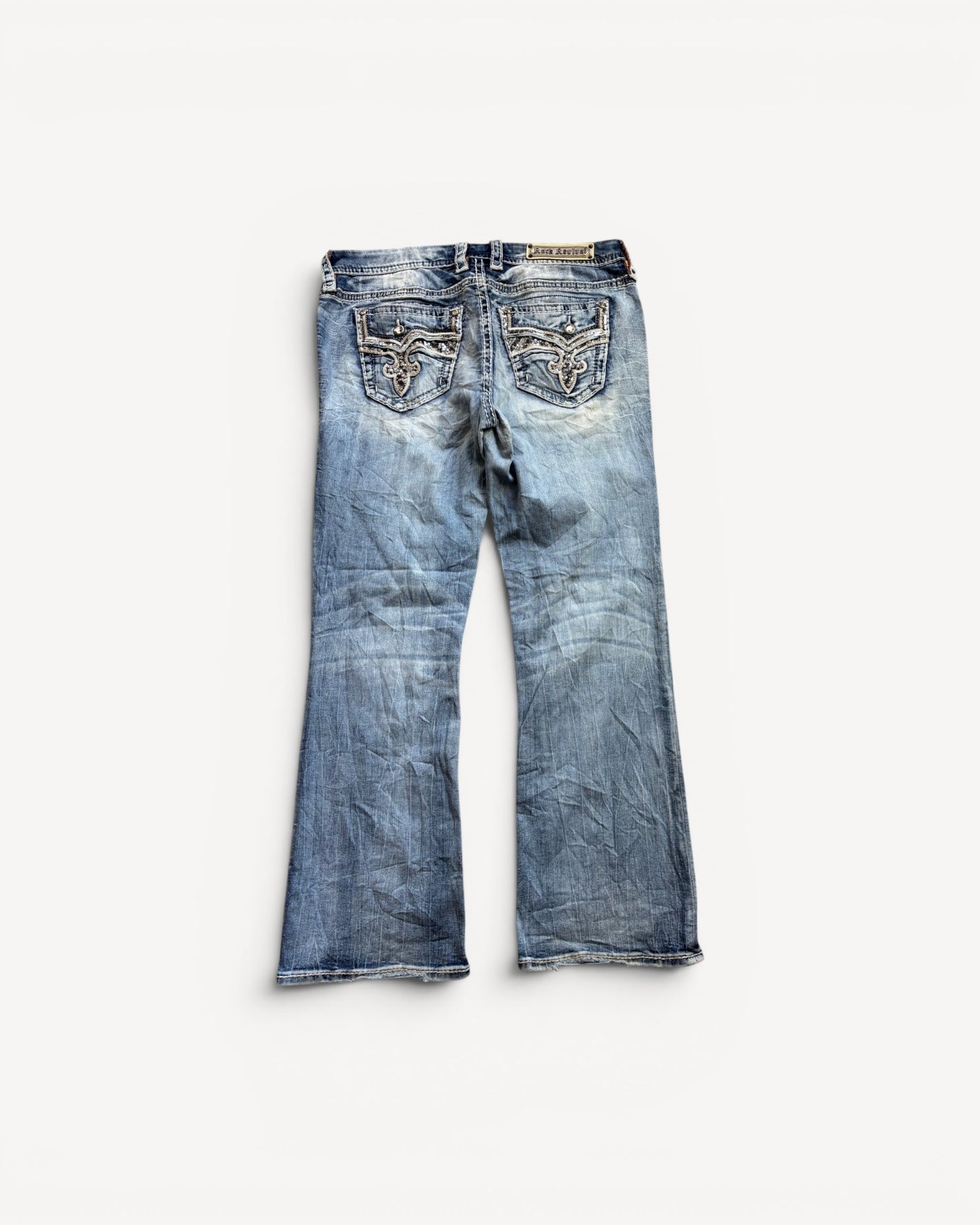 ROCK REVIVAL JEANS W32 L32 #RR32