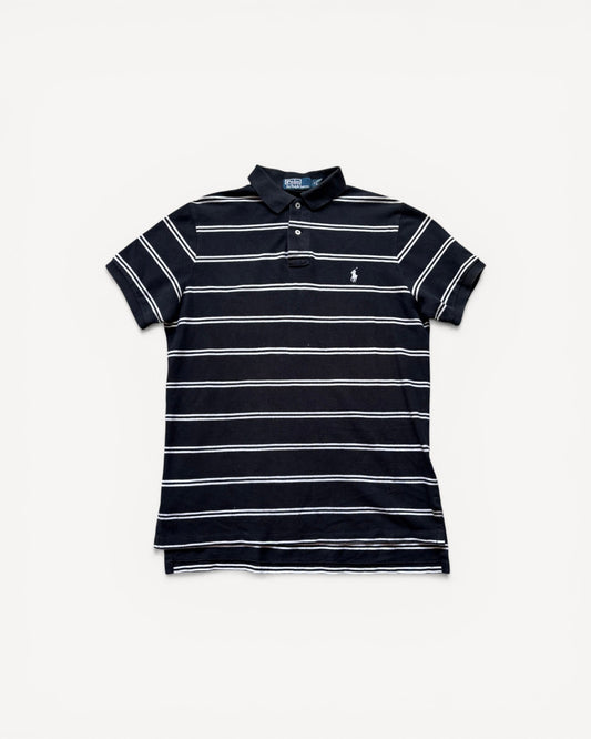 RALPH LAUREN POLO SHIRT STRIPED (M)