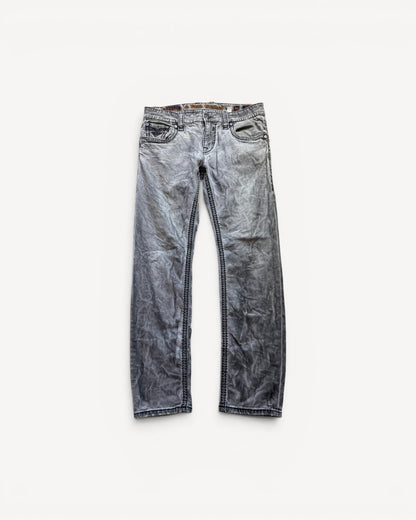 ROCK REVIVAL JEANS W34 L34 #RR48
