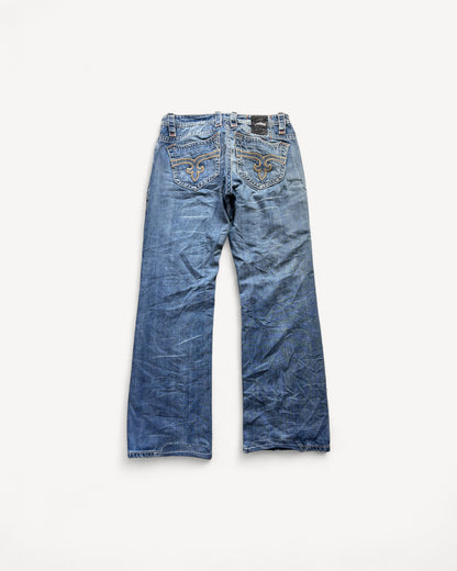 ROCK REVIVAL JEANS W36 L32 #RR25