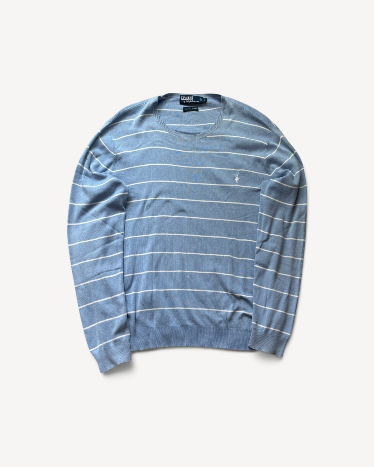 RALPH LAUREN STRIPED KNIT (L)