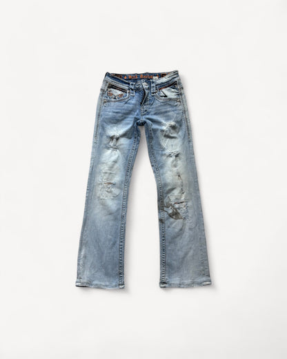 ROCK REVIVAL JEANS W28 L30 #RR1