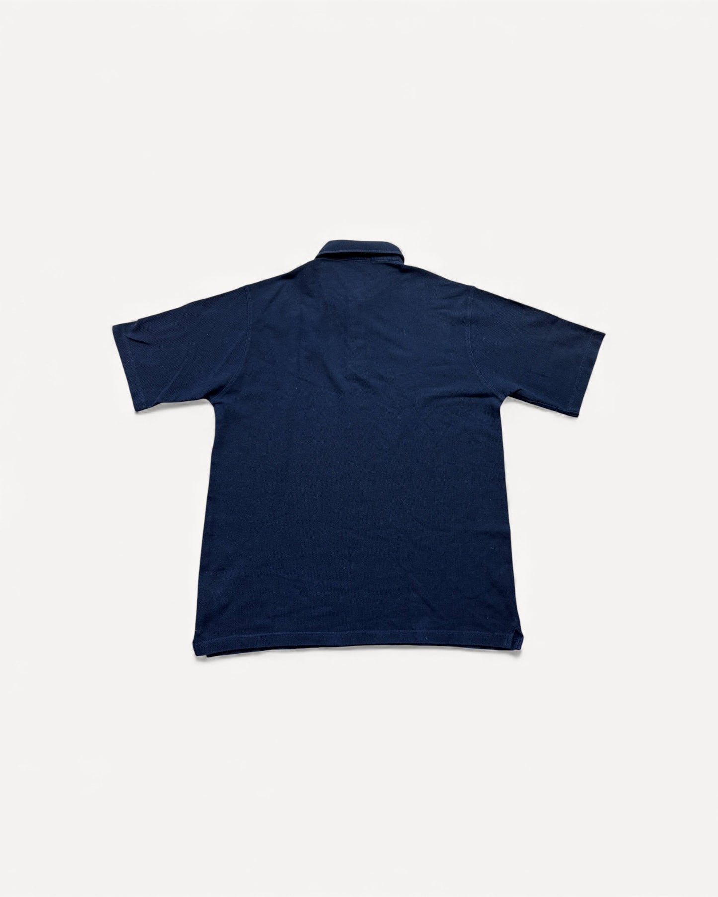 BURBERRY NAVY POLO SHIRT (M)