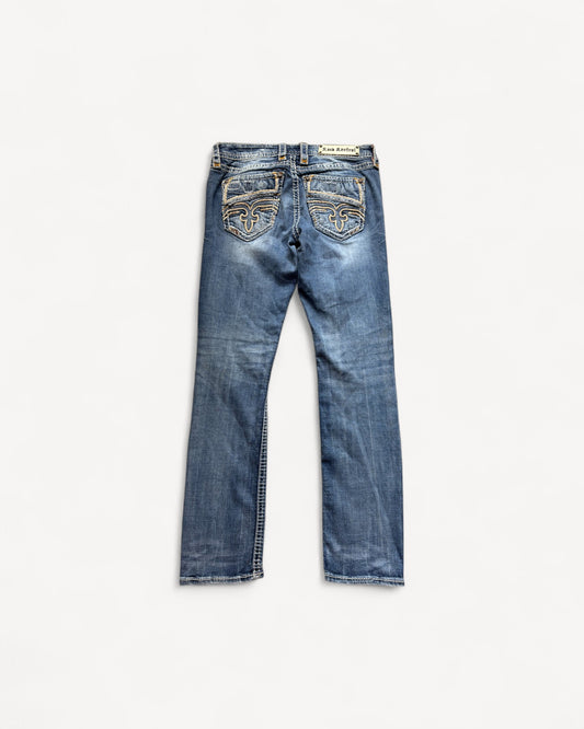 ROCK REVIVAL JEANS W28 L30 #RR7