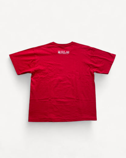 BAPE RED T-SHIRT (L)