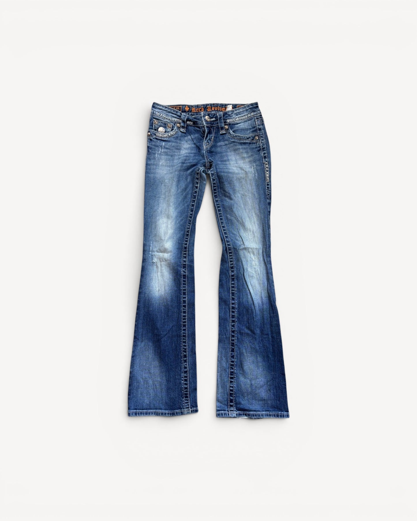 ROCK REVIVAL JEANS W26 L30 #RR4