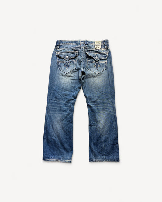 ROCK REVIVAL JEANS W36 L32 #RR26