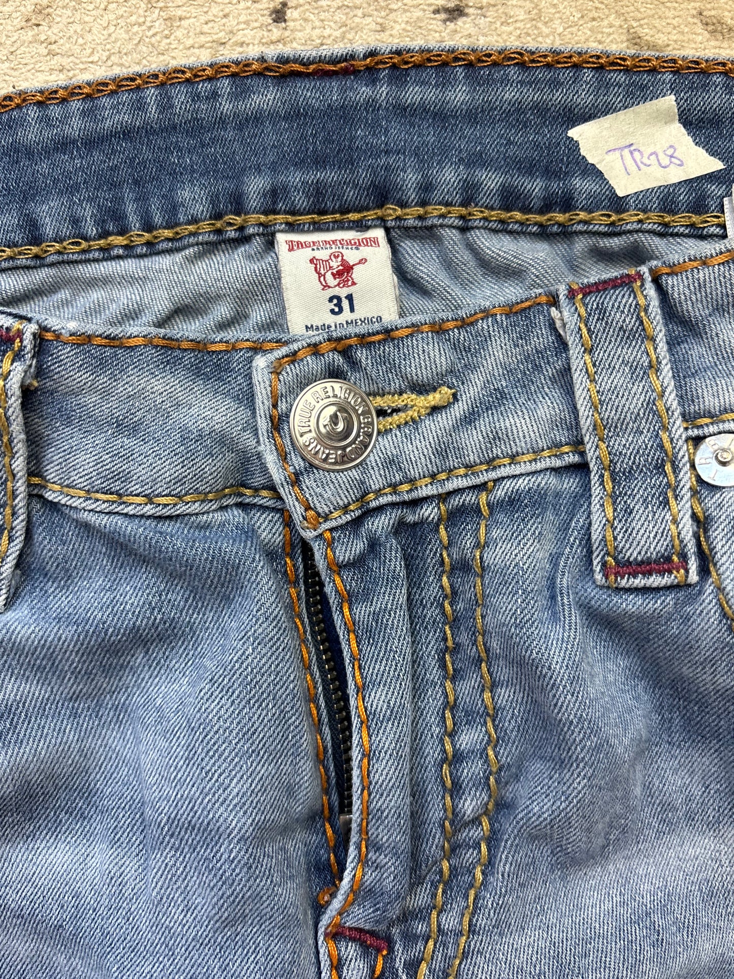 TRUE RELIGION JEANS W31 L32 #TR28